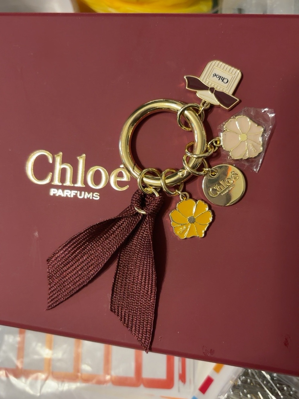 4 Authentic Chloé Charms + FREE Gift